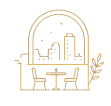 rooftop reception icon