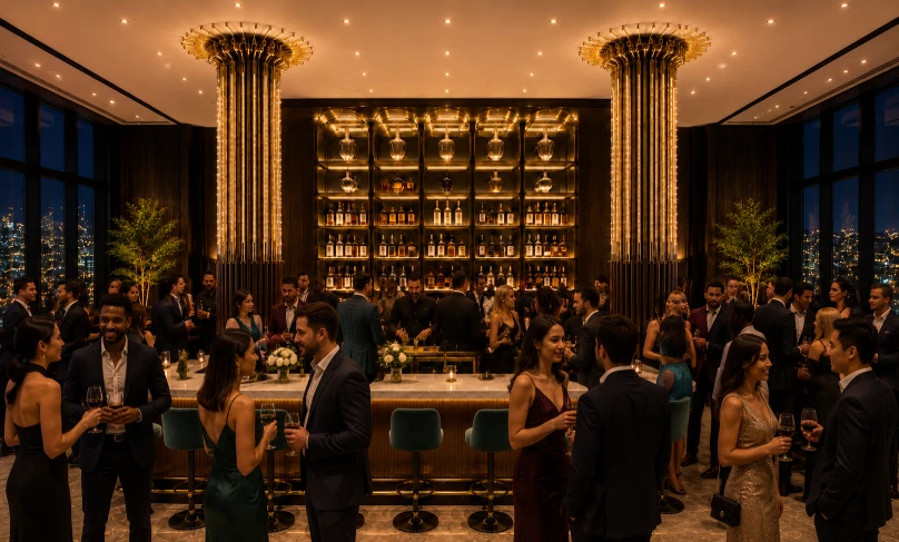 bar, party