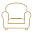 couch, comfort