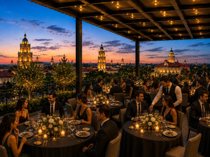 rooftop cocktail
