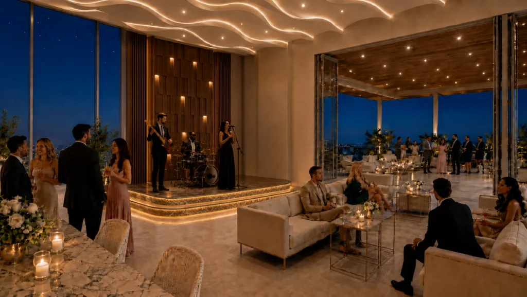 rooftop enclosed
