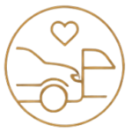 wedding car icon